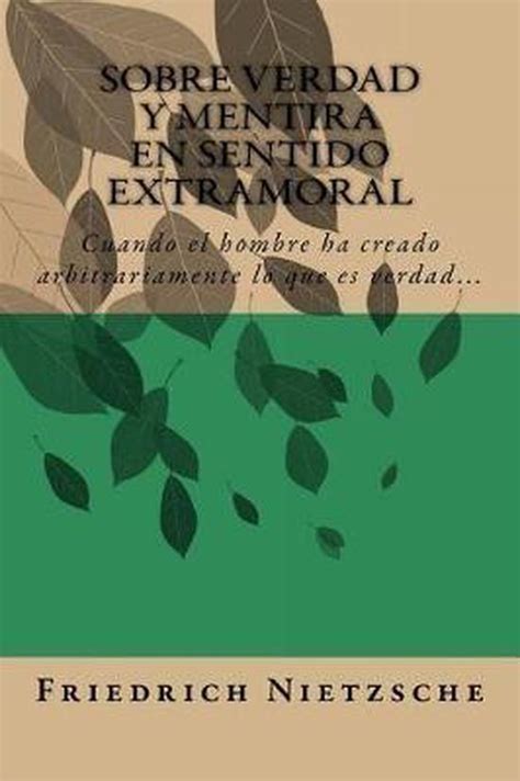 verdad mentira sentido extramoral spanish Kindle Editon